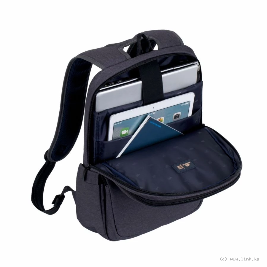 RivaCase 7760 SUZUKA Black 15.6" Backpack