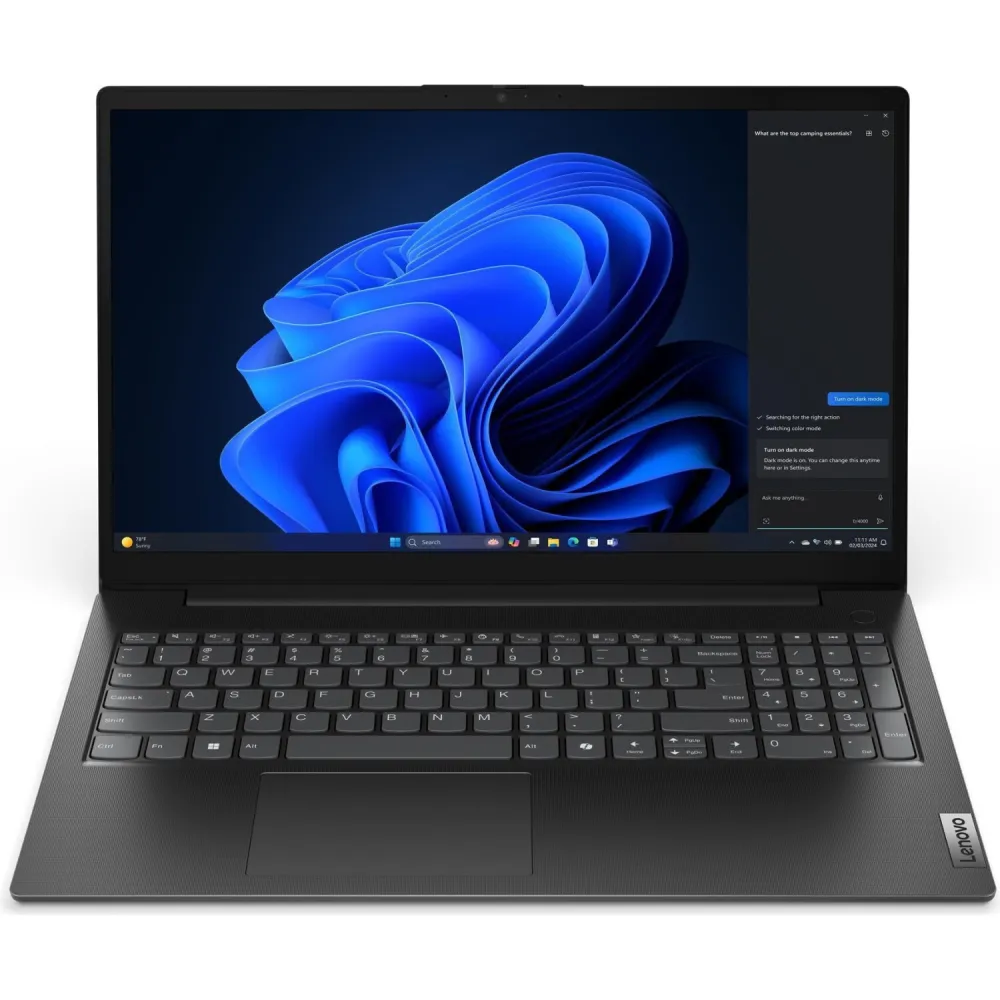 Ноутбук Lenovo V15 [15.6"], Чёрный