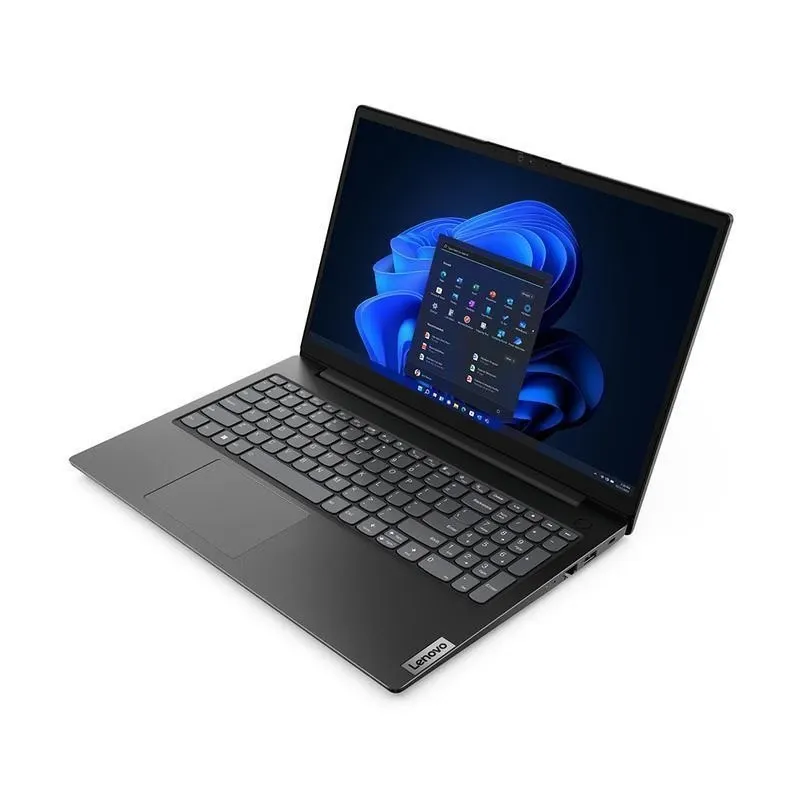 Ноутбук Lenovo V15 [15.6"], (Intel Celeron N4500 2/2, 2.80ГГц, 4МБ, 10нм), 4ГБ DDR4, 120ГБ NVME, 15.6" 1920x1080, DOS, Чёрный