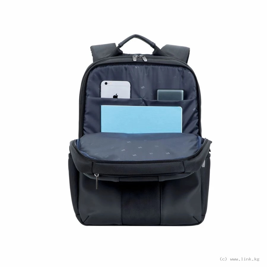 RivaCase 8165 NARITA Business Black 16" Backpack