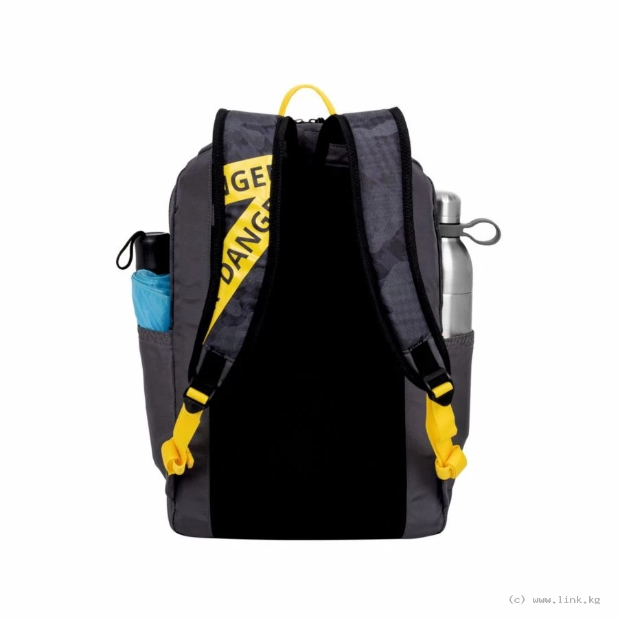 RivaCase 5431 EREBUS Grey camo 20L 15.6" Backpack