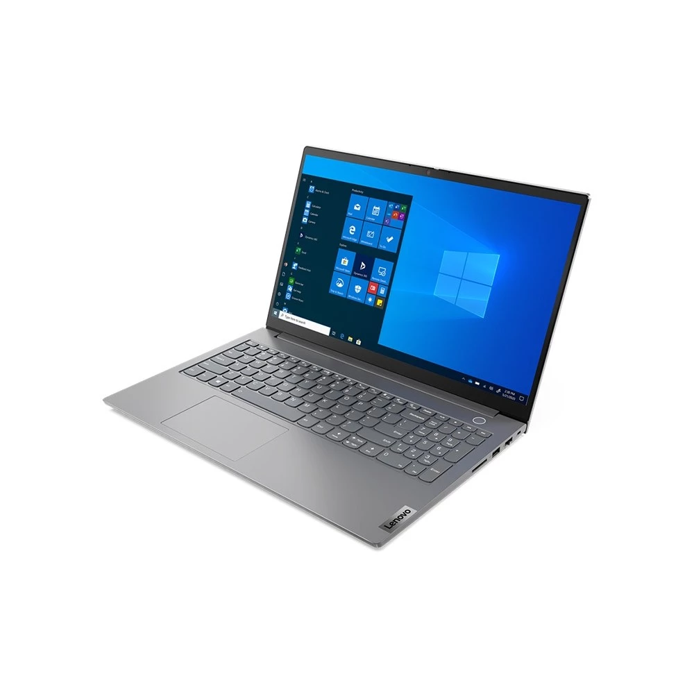 Ноутбук Lenovo ThinkBook 15 Gen 2 [15.6"], (Intel Core i3-1115G4 2/4, 4.10ГГц, 6МБ, 10нм + NVIDIA MX450 2ГБ), 4ГБ DDR4, 120ГБ SSD, 15.6" 1920x1080, DOS, Серый