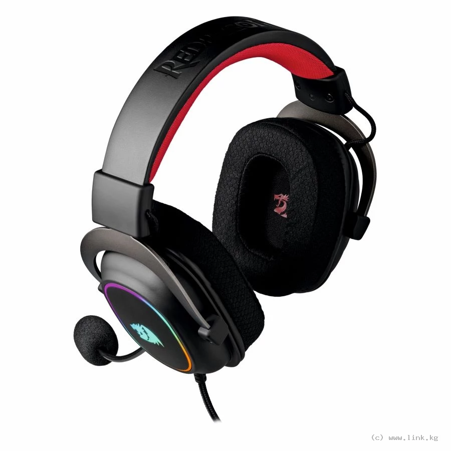 Наушники полноразмерные Redragon Zeus X RGB H510-RGB, Чёрный