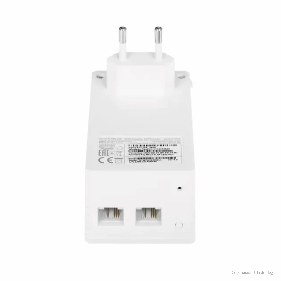 Powerline адаптер TP-LINK TL-WPA4220 KIT(EU) AV600