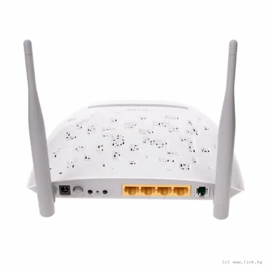 Модем ADSL2+ со встроенным маршрутизатором TP-LINK TD-W8961N(RU) Wi-Fi 300 Мб, 4 LAN 100 Мб