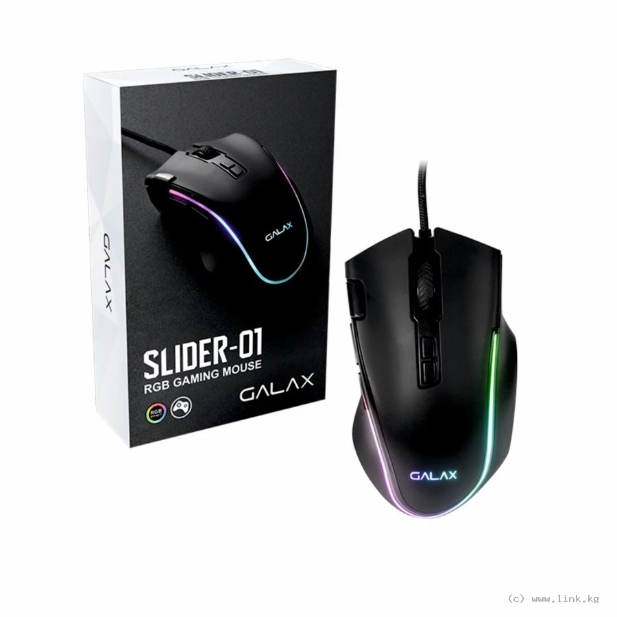 Мышь проводная GALAX Slider-01