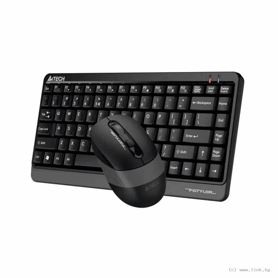 Комплект клавиатура и мышь A4Tech FSTYLER FG1110, Чёрный