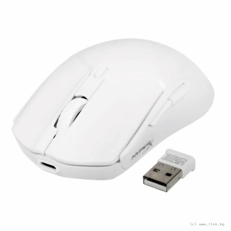 Мышь беспроводная HyperX Pulsefire Haste 2 Mini Wireless, Белый