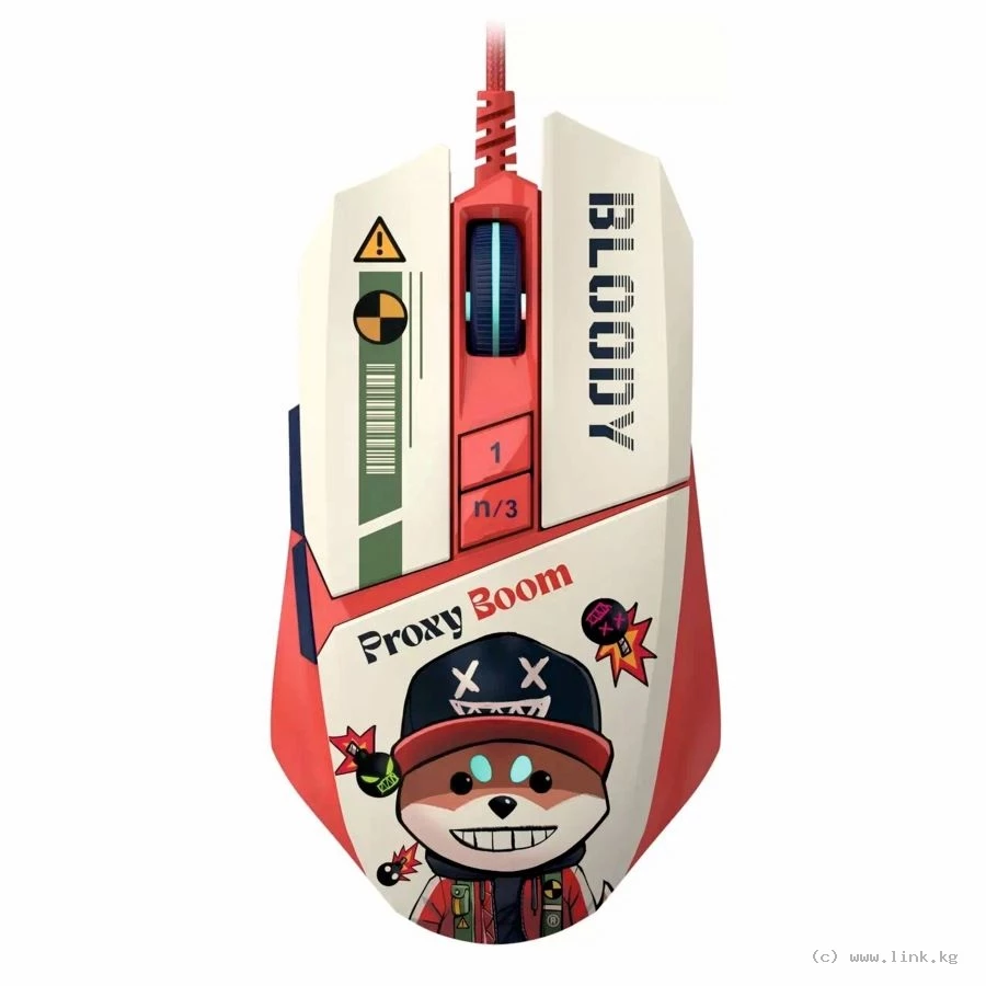 Мышь проводная A4Tech W63 Max Proxy Boom