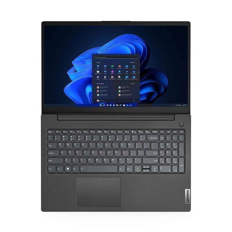 Ноутбук Lenovo V15 [15.6"], (Intel Core i3-1315U 6/8, 4.50ГГц, 10МБ, 10нм), 8ГБ DDR4, 240ГБ SSD, 15.6" 1920x1080, NO, Чёрный