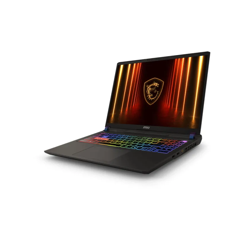 Ноутбук MSI Vector 16 [16"], (Intel Core Ultra 7 255HX 20/20, 5.20ГГц, 30МБ, 5нм + NVIDIA RTX 5070 Ti 12ГБ), 16ГБ DDR5, 500ГБ SSD, 15.6" IPS 1920x1080, 2.7кг, WIN11, Серый
