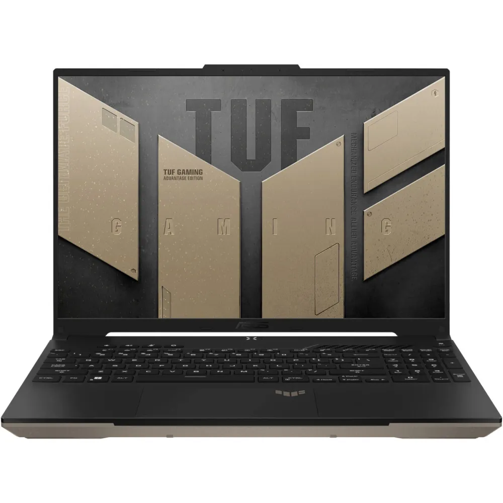 Ноутбук ASUS TUF Gaming [16"], (Intel Core i7-14650HX 16/24, 5.20ГГц, 30МБ, 7нм + NVIDIA GeForce RTX 5060 8ГБ), 16ГБ DDR5, 1000ГБ NVME, 16" IPS 1920x1200, DOS, Серый