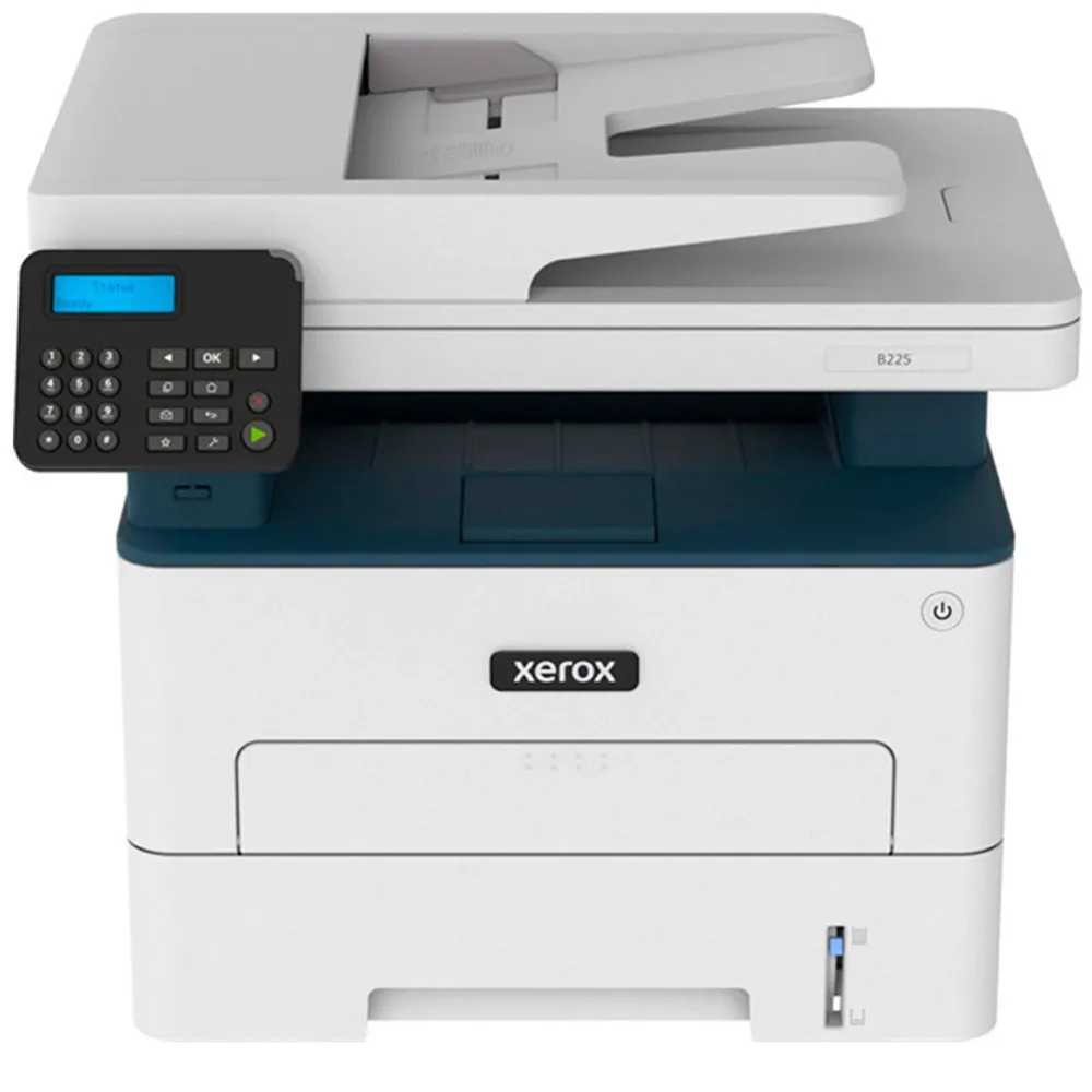 Лазерное МФУ Xerox B225DNI, Ч/Б, 34 стр/мин, A4