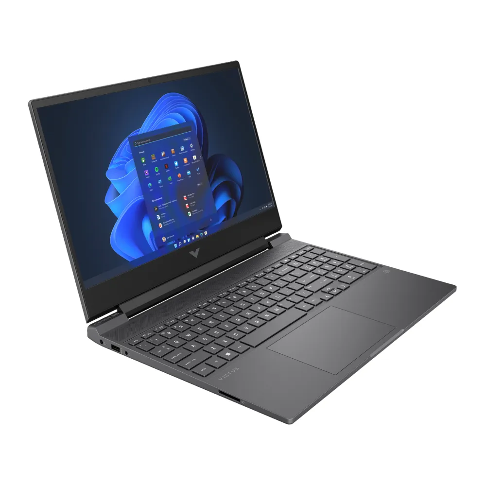 Ноутбук HP Victus 15 [15.6"], (Intel Core i5-13420H 8/12, 4.60ГГц, 12МБ, 10нм + NVIDIA RTX 3050 6ГБ), 16ГБ DDR4, 500ГБ NVME, 15.6" IPS 1920x1080, WIN11, Серебристый
