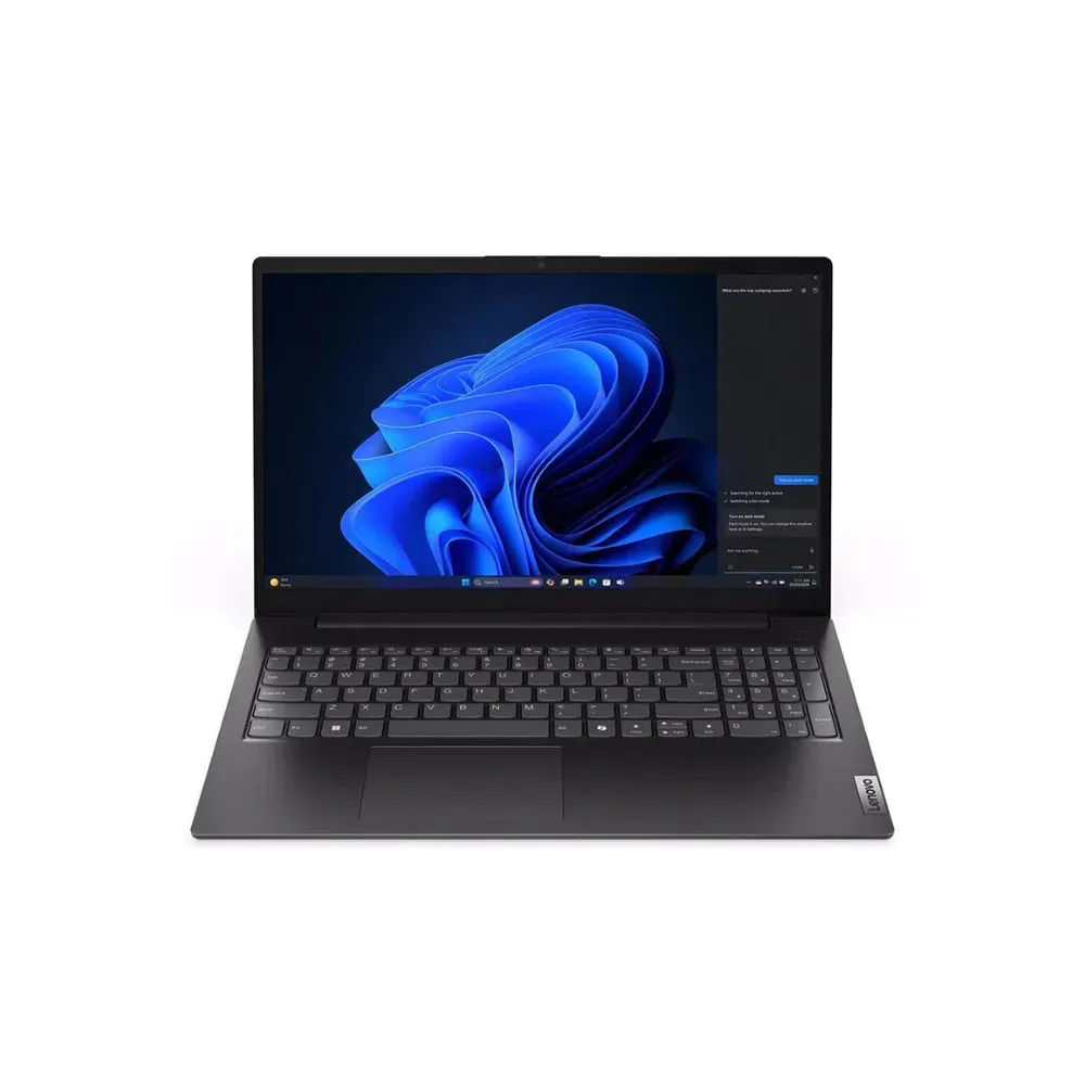 Ноутбук Lenovo V15 G5 [15.6"], (Intel Core i3-1315U 6/8, 4.50ГГц, 10МБ, 10нм), 8ГБ DDR5, 240ГБ NVME, 15.6" IPS 1920x1080, DOS, Чёрный