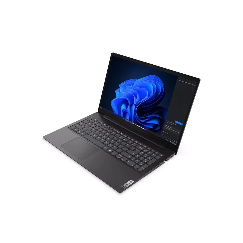 Ноутбук Lenovo V15 G5 [15.6"], (Intel Core i3-1315U 6/8, 4.50ГГц, 10МБ, 10нм), 8ГБ DDR5, 240ГБ NVME, 15.6" IPS 1920x1080, DOS, Чёрный