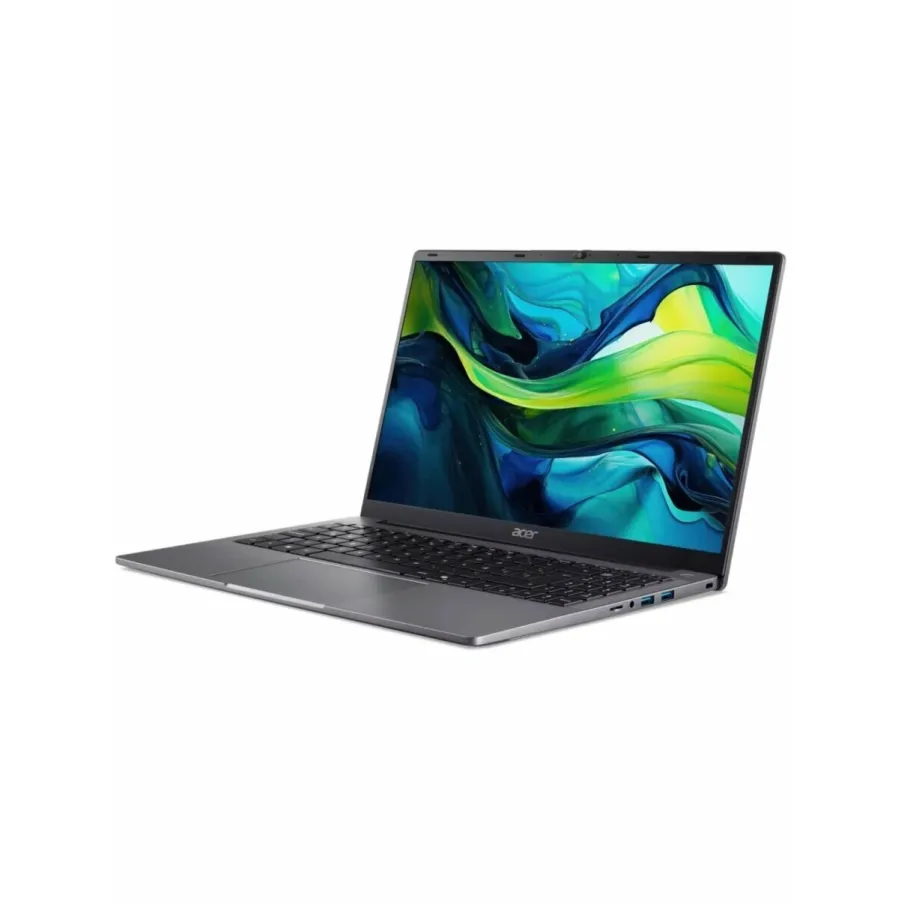 Ноутбук Acer Aspire Lite 15 [15.6"], (Intel Celeron N4500 2/2, 2.80ГГц, 4МБ, 10нм), 8ГБ DDR4, 120ГБ NVME, 15.6" IPS 1920x1080, DOS, Серый