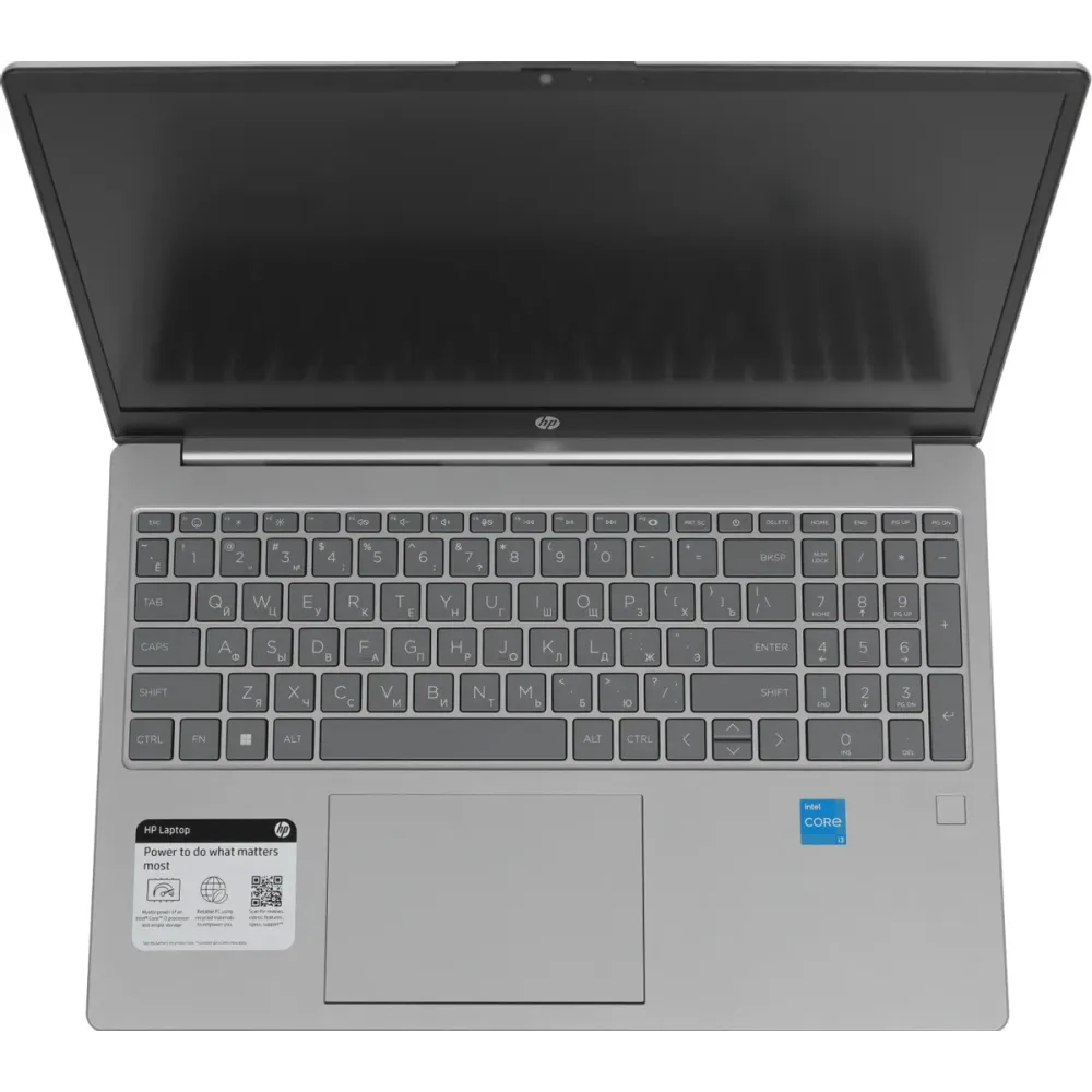Ноутбук HP Laptop 15 [15.6" FC / FD], (Intel Core i3-N305 8/8, 3.80ГГц, 6МБ, 10нм), 4ГБ DDR4, 120ГБ SSD, 15.6" 1920x1080, WIN11, Серебристый