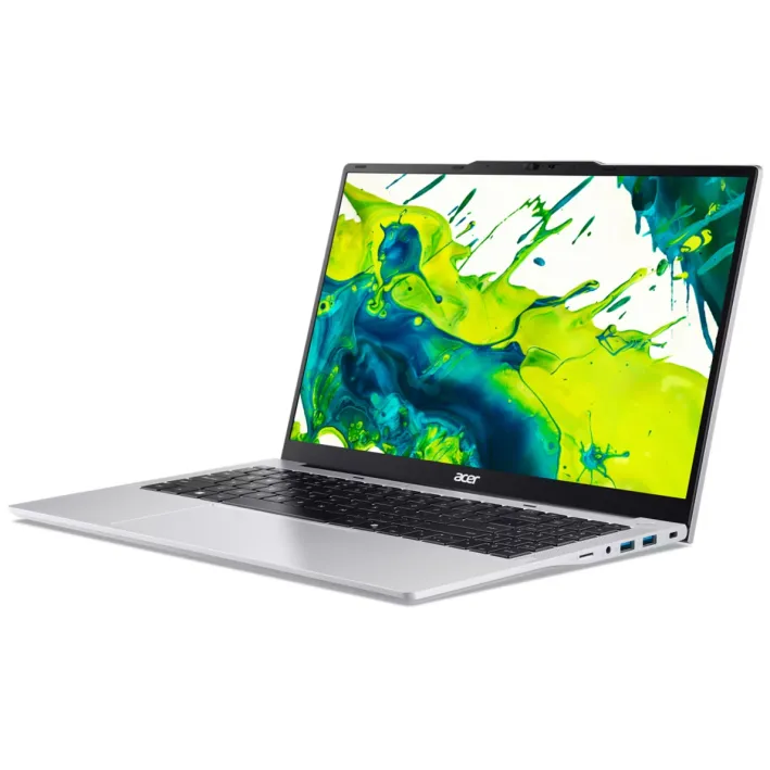 Ноутбук Acer Aspire Lite 15 [15.6"], (Intel Celeron N4500 2/2, 2.80ГГц, 4МБ, 10нм), 8ГБ DDR4, 240ГБ SSD, 15.6" IPS 1920x1080, NO, Серебристый