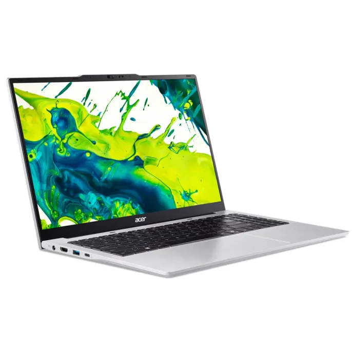 Ноутбук Acer Aspire Lite 15 [15.6"], (Intel Celeron N4500 2/2, 2.80ГГц, 4МБ, 10нм), 8ГБ DDR4, 240ГБ SSD, 15.6" IPS 1920x1080, NO, Серебристый