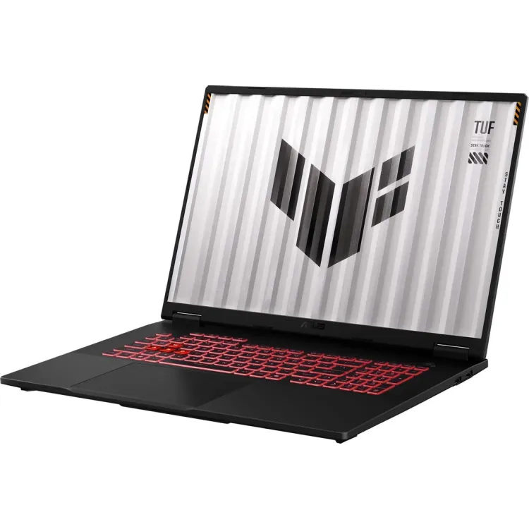 Ноутбук ASUS TUF Gaming [18"], (AMD Ryzen 7 260 8/16, 5.10ГГц, 16МБ, 4нм + NVIDIA GeForce RTX 5050 8ГБ), 16ГБ DDR5, 500ГБ NVME, 18" IPS 1920x1200, DOS, Серый