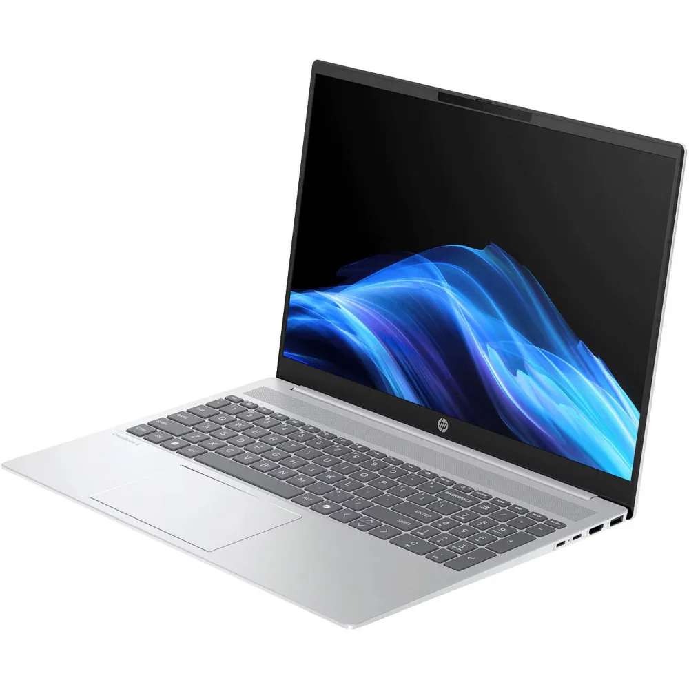 Ноутбук HP OmniBook 5 [16"], (Intel Core Ultra 7 255U 12/14, 5.20ГГц, 12МБ, 5нм), 16ГБ DDR5, 500ГБ NVME, 16" IPS + Touch 1920x1200, NO, Серебристый