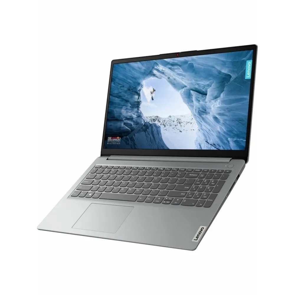 Ноутбук Lenovo IdeaPad 1 [15.6"], (Intel Core i3-1215U 6/8, 4.40ГГц, 10МБ, 10нм), 8ГБ DDR4, 500ГБ SSD, 15.6" 1920x1080, NO, Серый