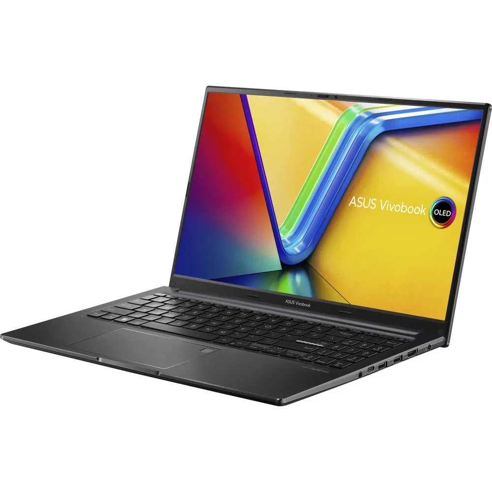 Ноутбук ASUS Vivobook 15 [15.6"], (Intel Core i7-13620H 10/16, 4.90ГГц, 24МБ, 10нм), 12ГБ DDR4, 240ГБ NVME, 15.6" OLED 2880x1620, DOS, Серый
