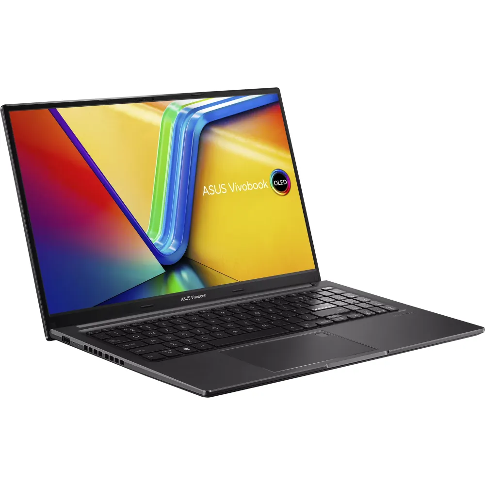 Ноутбук ASUS Vivobook 15 [15.6"], (Intel Core i7-13620H 10/16, 4.90ГГц, 24МБ, 10нм), 12ГБ DDR4, 240ГБ NVME, 15.6" OLED 2880x1620, DOS, Серый