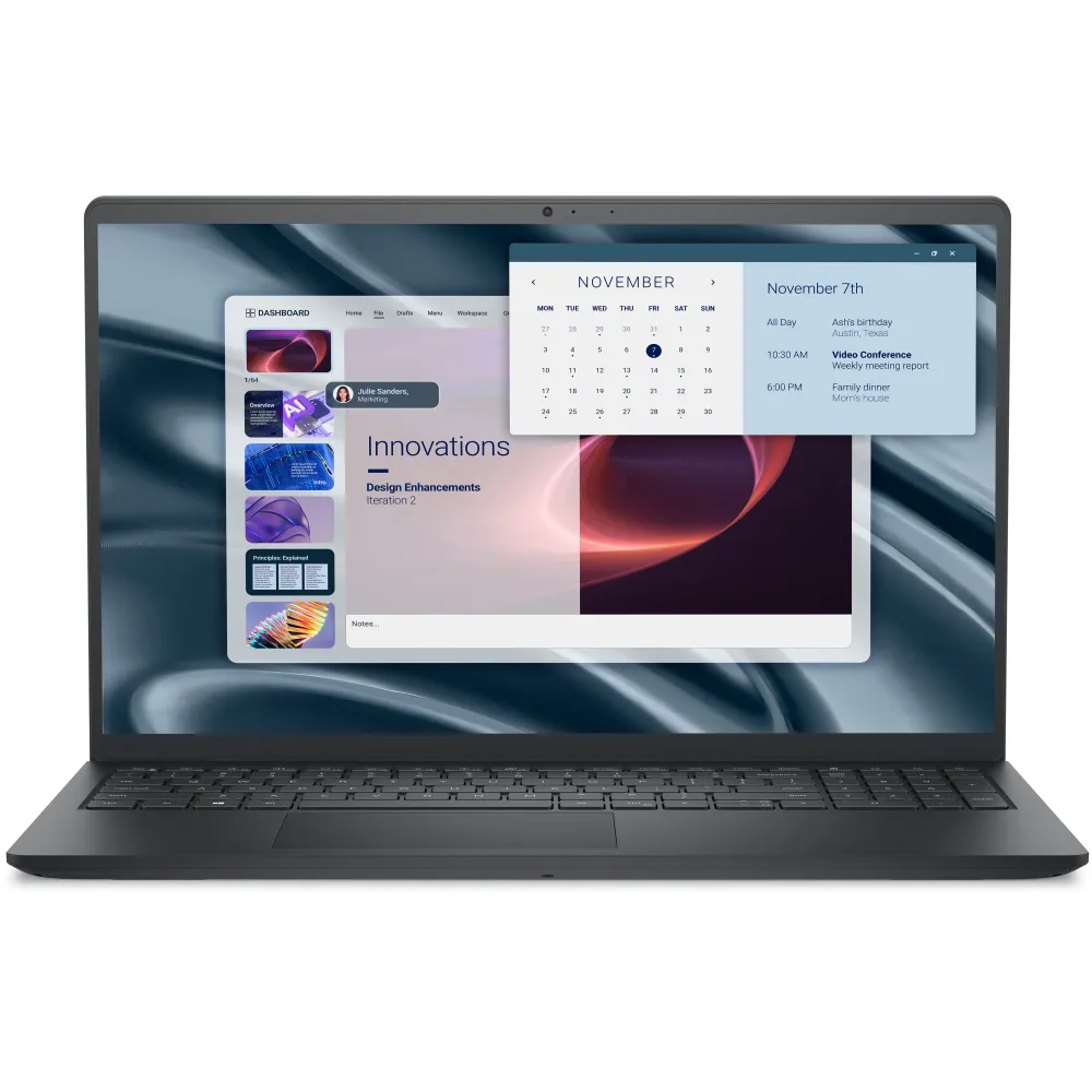 Ноутбук Dell Pro 15 Essential [15.6"], Чёрный