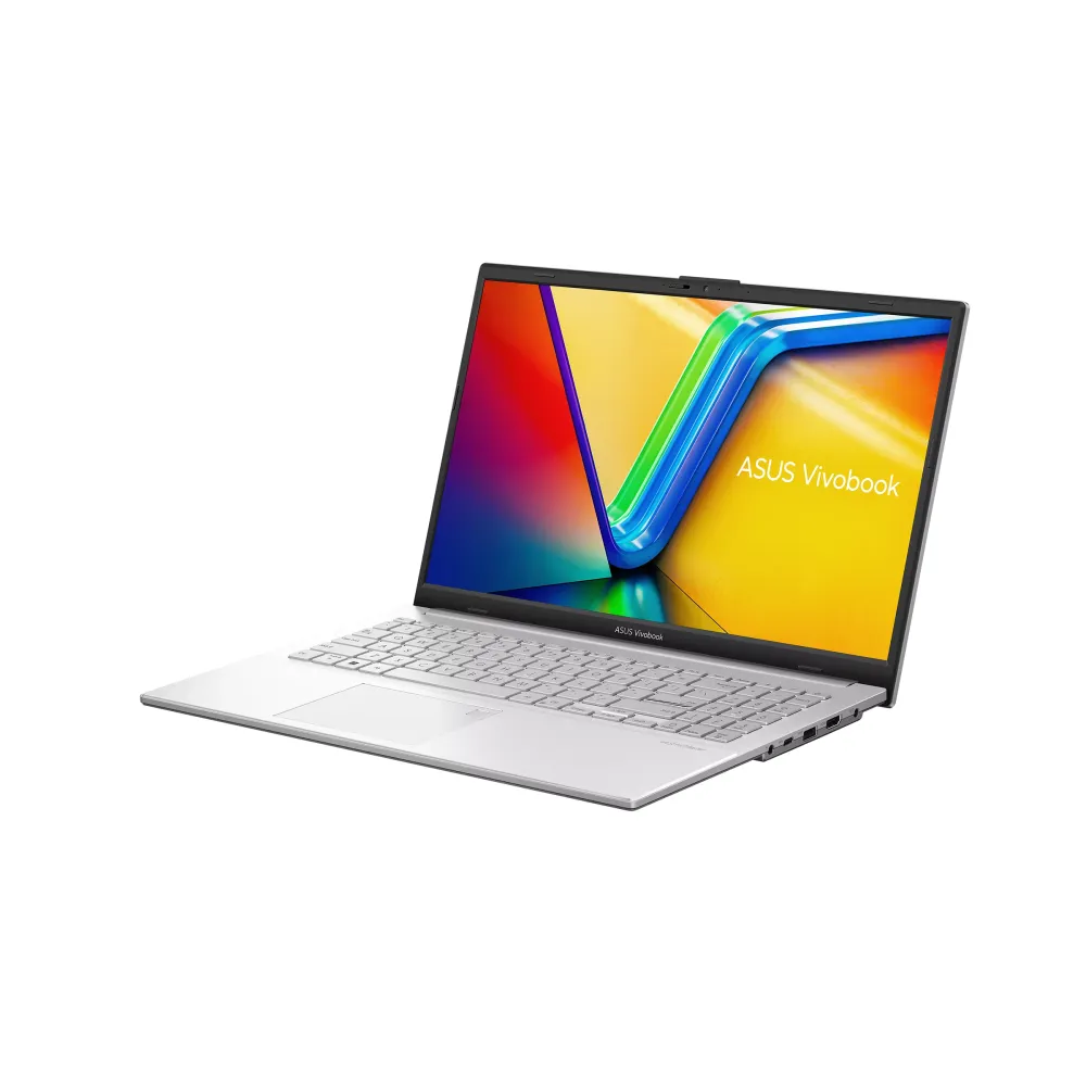 Ноутбук ASUS Vivobook 15 [15.6"], (Intel Core i3-N305 8/8, 3.80ГГц, 6МБ, 10нм), 8ГБ DDR4, 240ГБ SSD, 15.6" 1920x1080, WIN11, Серебристый