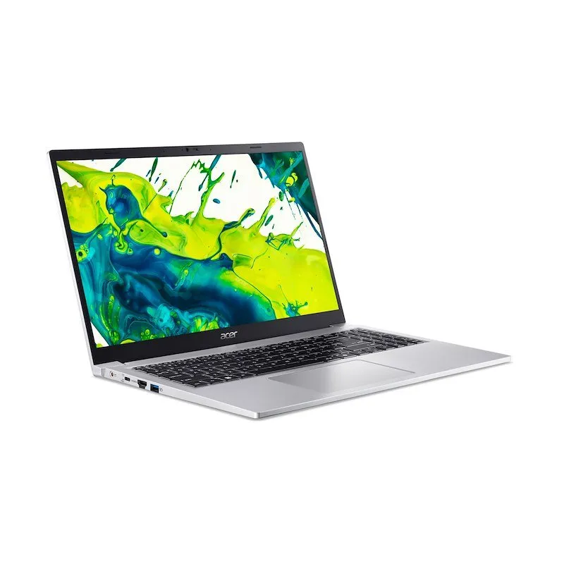 Ноутбук Acer Aspire Lite 15 [15.6"], (Intel Core 3 N355 8/8, 3.90ГГц, 6МБ, 7нм), 8ГБ DDR5, 120ГБ NVME, 15.6" IPS 1920x1080, DOS, Серебристый