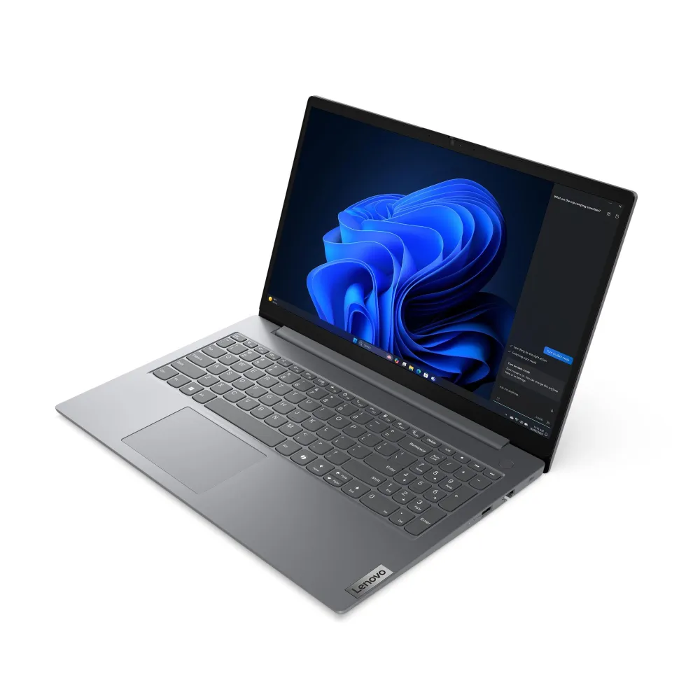 Ноутбук Lenovo V15 [15.6"], (Intel Core i5-13420H 8/12, 4.60ГГц, 12МБ, 10нм), 8ГБ DDR5, 240ГБ NVME, 15.6" 1920x1080, NO, Серый