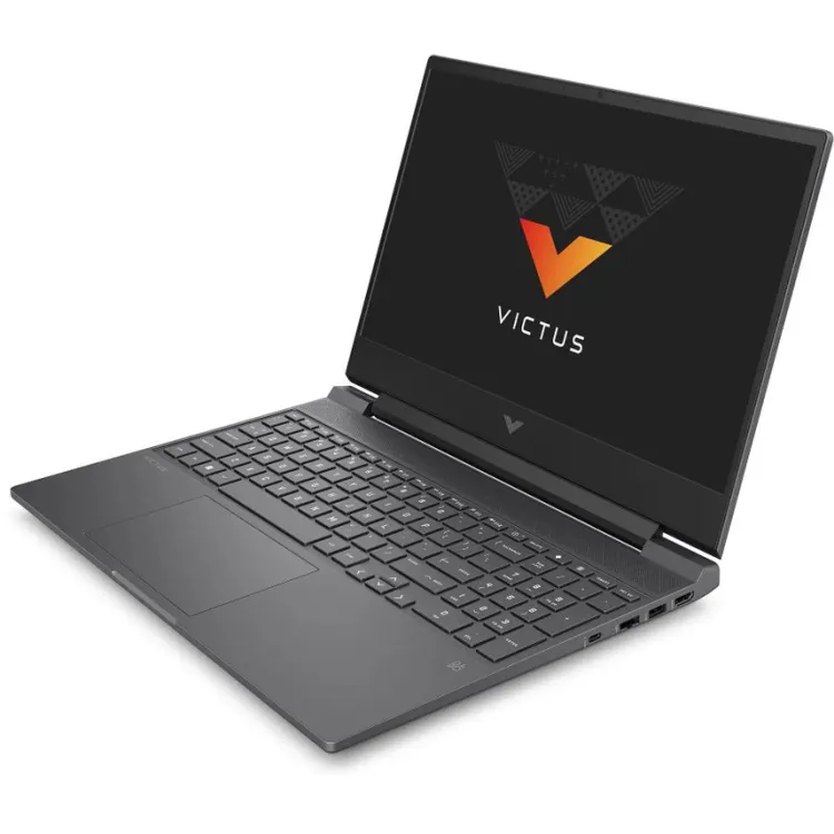 Ноутбук HP Victus 15 [15.6"], (Intel Core i5-13420H 8/12, 4.60ГГц, 12МБ, 10нм + NVIDIA RTX 4050 6ГБ), 16ГБ DDR4, 500ГБ NVME, 15.6" IPS 1920x1080, WIN11, Серебристый