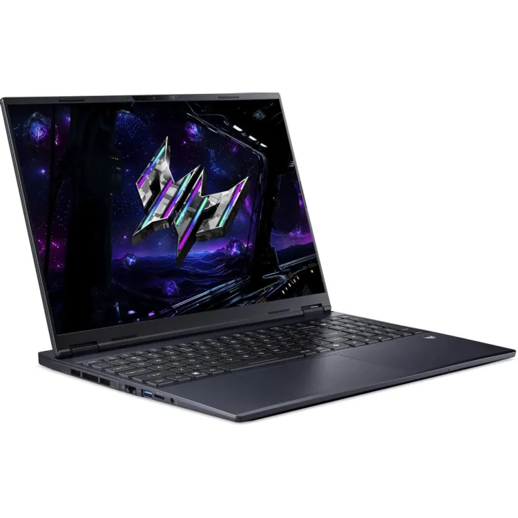 Ноутбук Acer Predator Helios Neo 16S [16"], (Intel Core Ultra 9 275HX 24/24, 5.40ГГц, 36МБ, 5нм + NVIDIA GeForce RTX 5070 Ti 12ГБ), 32ГБ DDR5, 500ГБ NVME, 16" OLED 2560x1600, NO, Чёрный
