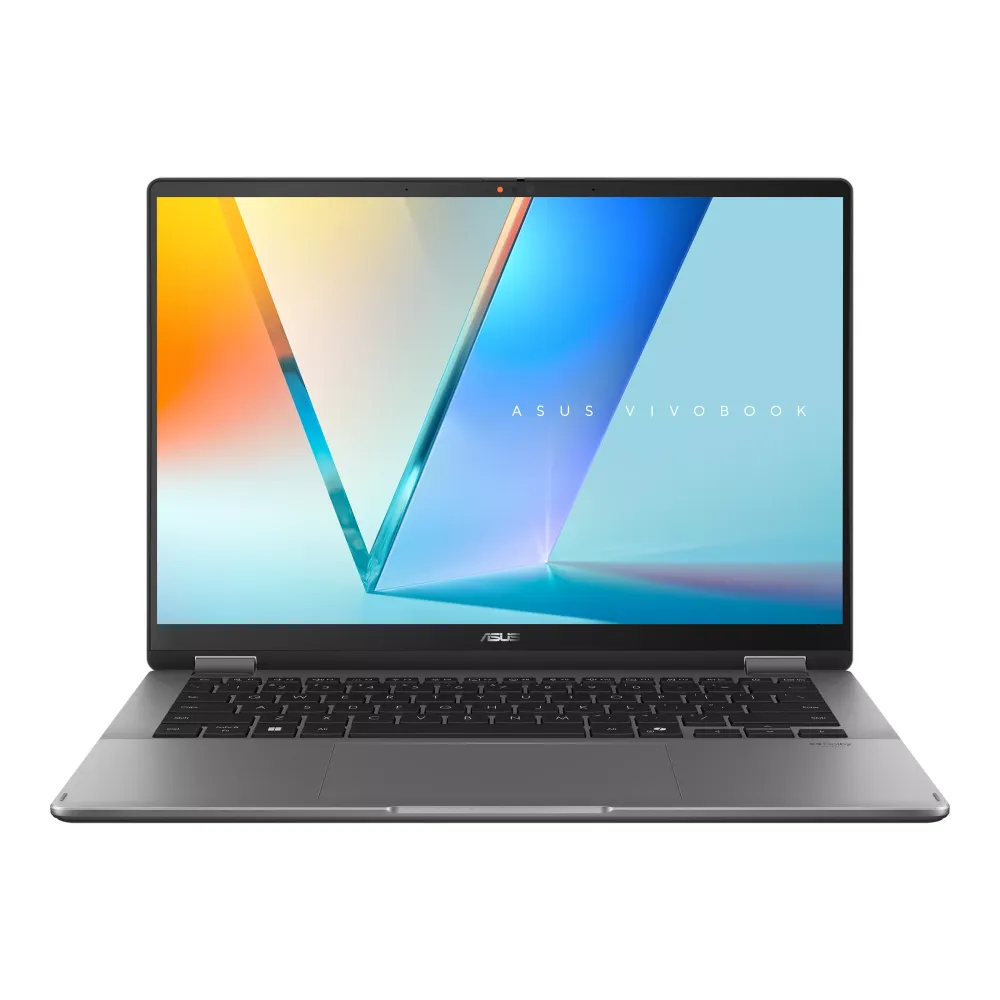 Ноутбук ASUS Vivobook 14 Flip (TP3407), (Intel Core Ultra 7 256V 8/8, 4.80ГГц, 12МБ, 5нм), 16ГБ DDR5, 1000ГБ NVME, 14" OLED + Touch 1920x1200, WIN11, Серый