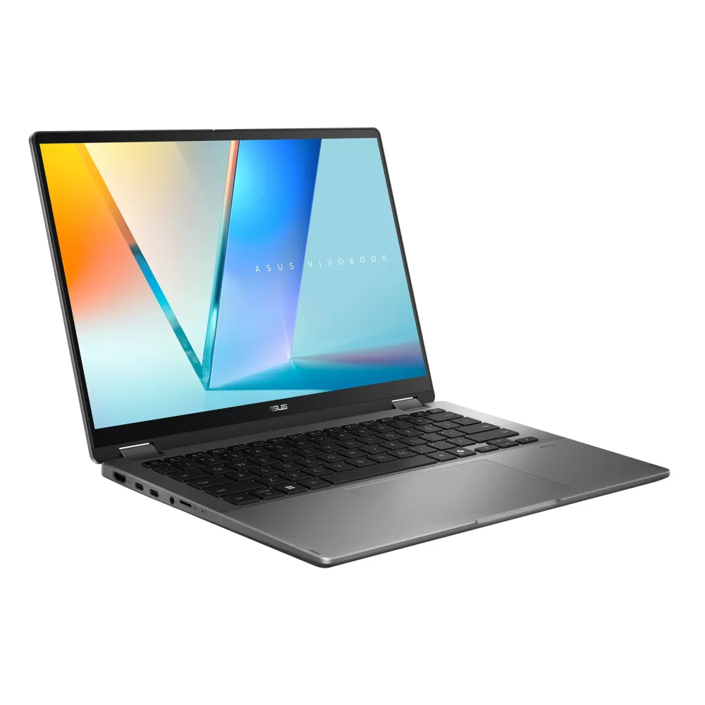 Ноутбук ASUS Vivobook 14 Flip (TP3407), (Intel Core Ultra 7 256V 8/8, 4.80ГГц, 12МБ, 5нм), 16ГБ DDR5, 1000ГБ NVME, 14" OLED + Touch 1920x1200, WIN11, Серый