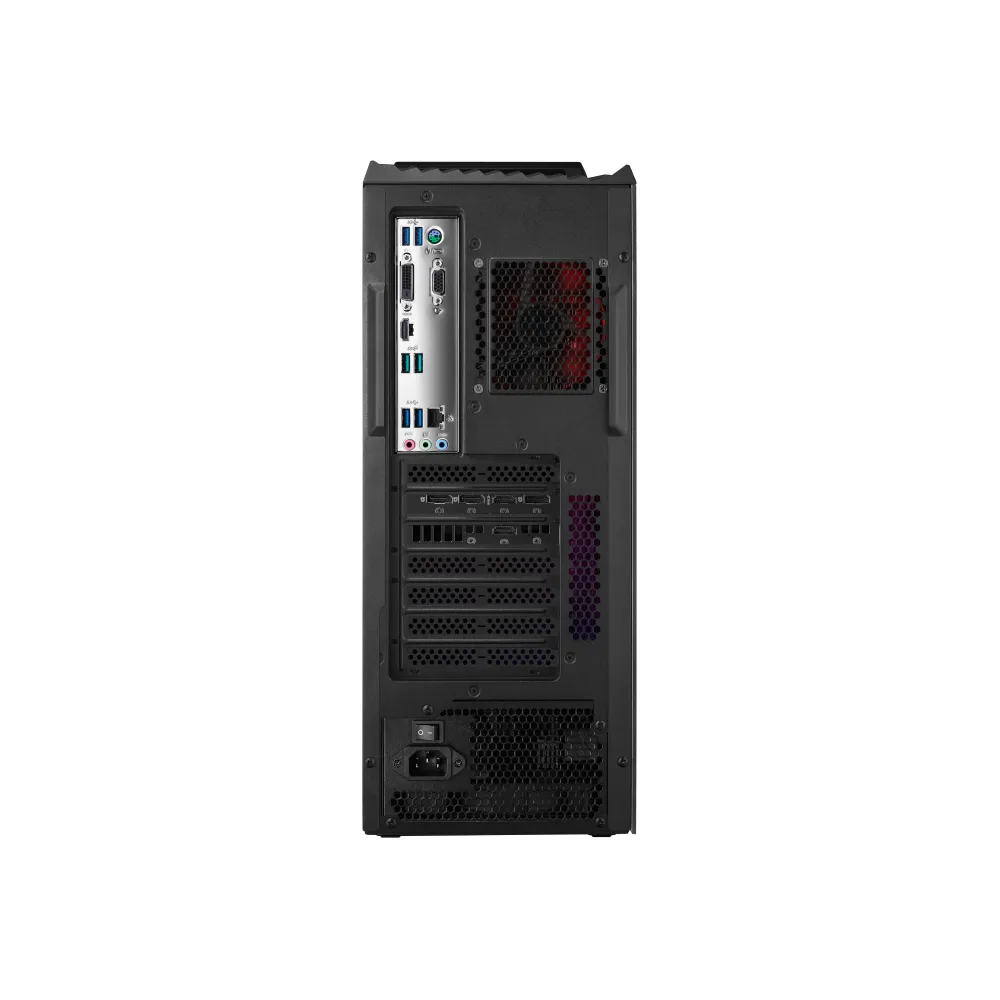 Системный блок ASUS ROG G15 Tower DT (G15DK-R5600X0040), (AMD Ryzen 5 5600X  + NVIDIA GeForce RTX 3070 8ГБ), 16ГБ DDR4, 500ГБ NVME, NO, Чёрный
