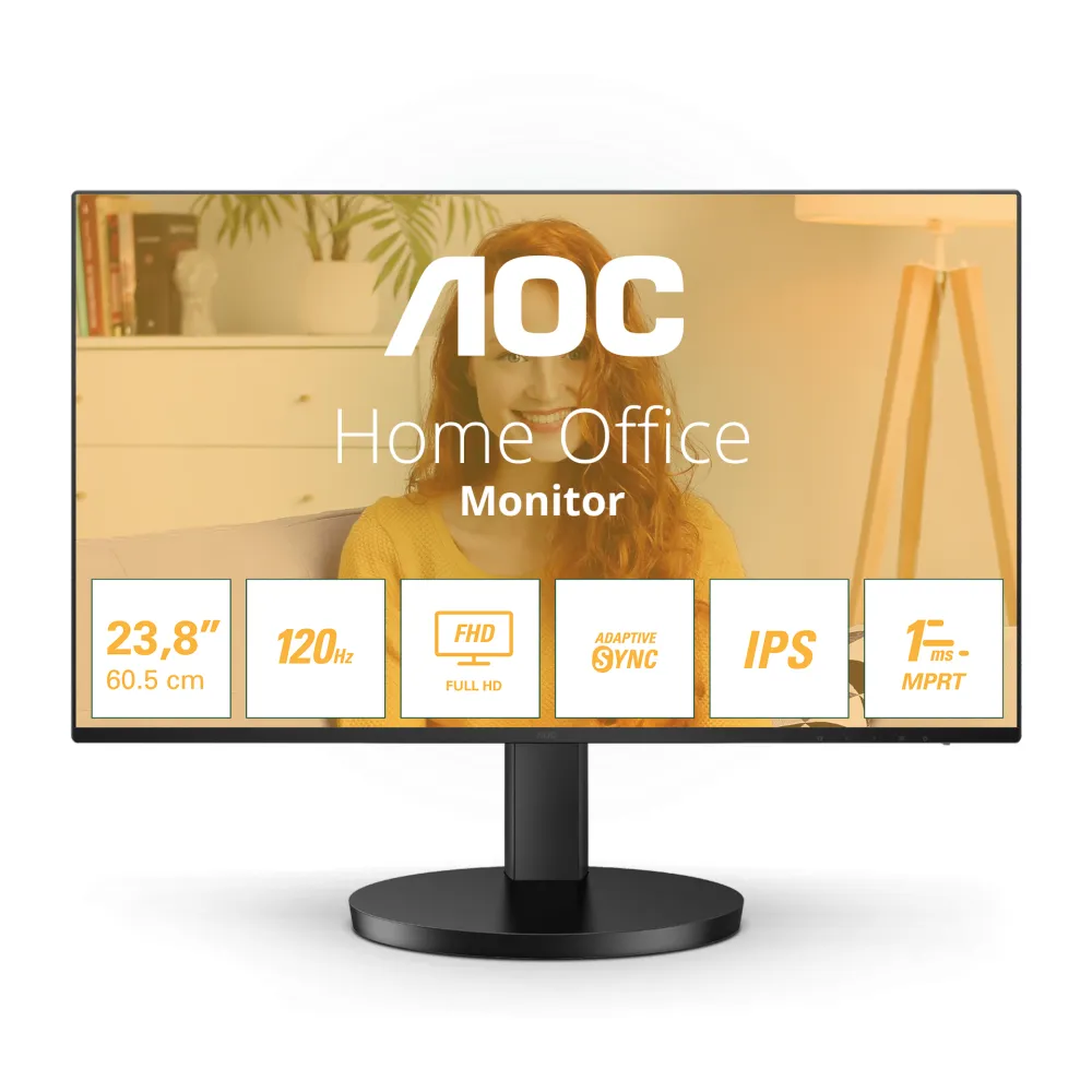 Монитор AOC 24B3HA2, 23.8" IPS FHD • 120Hz